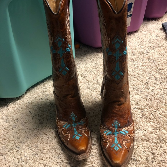 Circle G boots size 7 - Picture 2 of 4